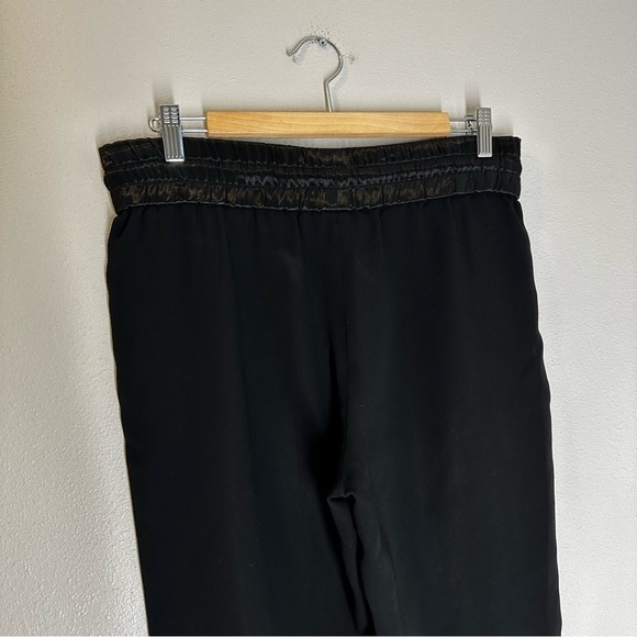 Rag & Bone Easy Elastic Waist Pants Black Ankle Fit Slim Leg Size Small Women’s - Picture 9 of 10